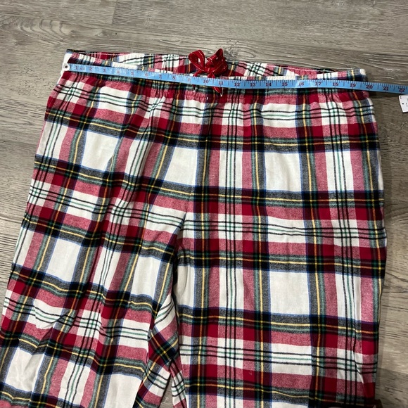 NWT Old Navy Christmas PJ Bottoms Unisex XL Drawstring Plaid - Picture 2 of 7